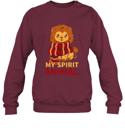 Gryffindor - My Spirit Animal Harry Potter Sweatshirt Sweatshirt Maroon