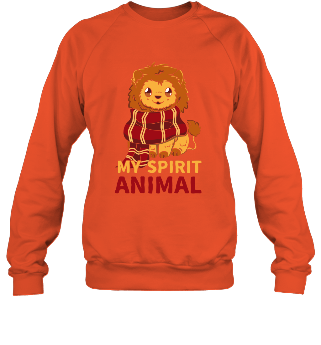 Gryffindor - My Spirit Animal Harry Potter Sweatshirt Sweatshirt Orange