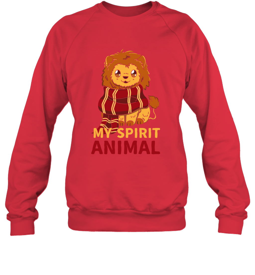 Gryffindor - My Spirit Animal Harry Potter Sweatshirt Sweatshirt Red