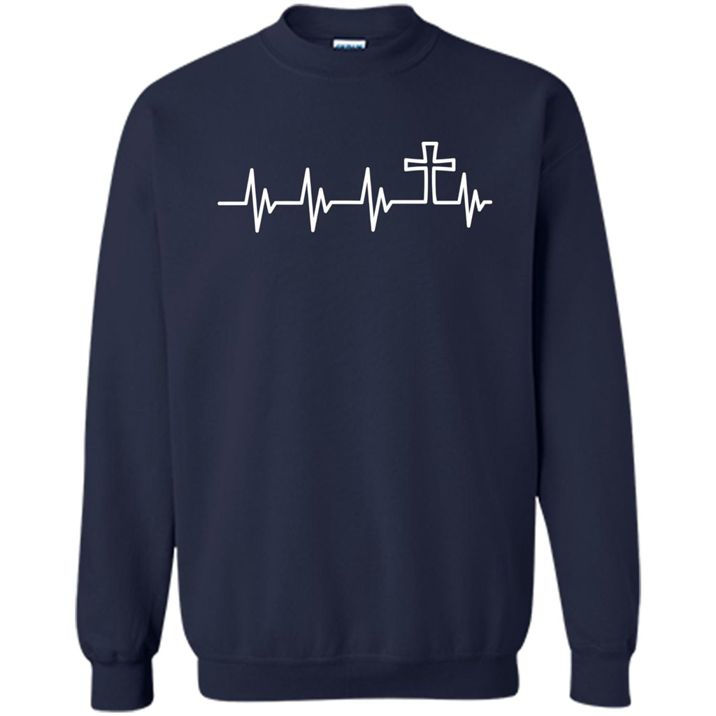 Christian T-shirt Heartbeat Navy
