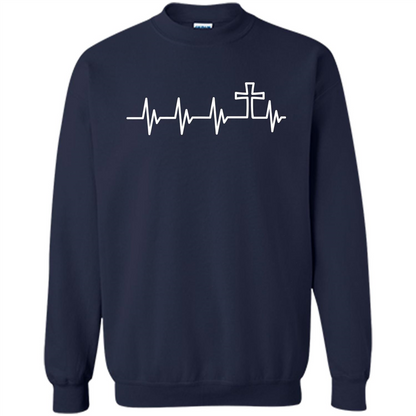 Christian T-shirt Heartbeat Navy