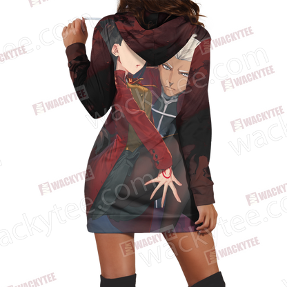 Fate/ Stay Night - Blade And Fate Rin 3D Hoodie Dress