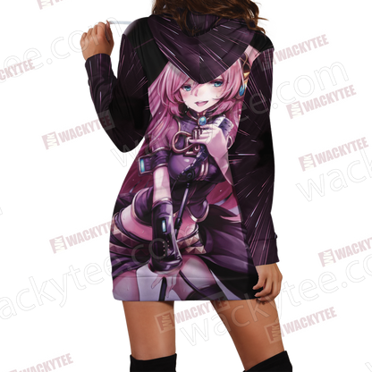 Megurine Luka New Look 3D Hoodie Dress
