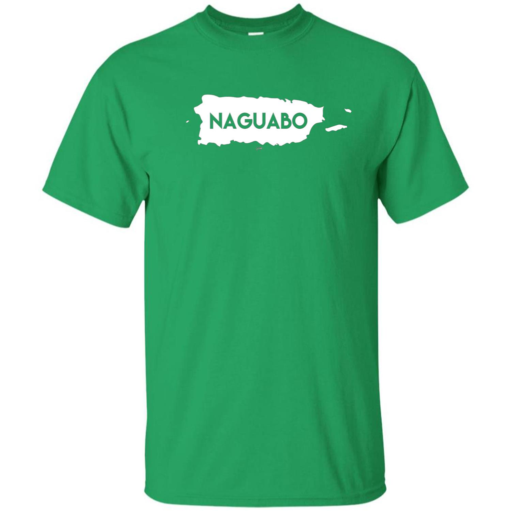 Naguabo Boricua Puerto Rican Jibaro Pride T-shirt Irish Green