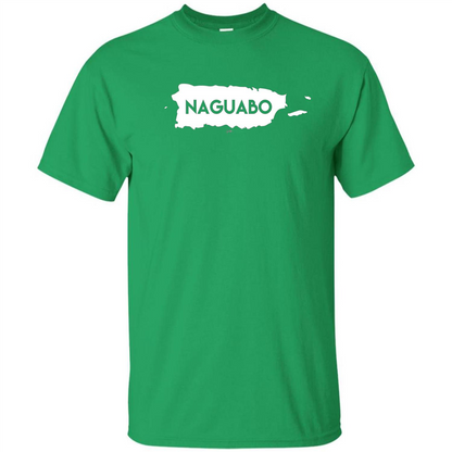 Naguabo Boricua Puerto Rican Jibaro Pride T-shirt Irish Green