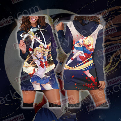 Sailor Moon New 3D Hoodie Dress