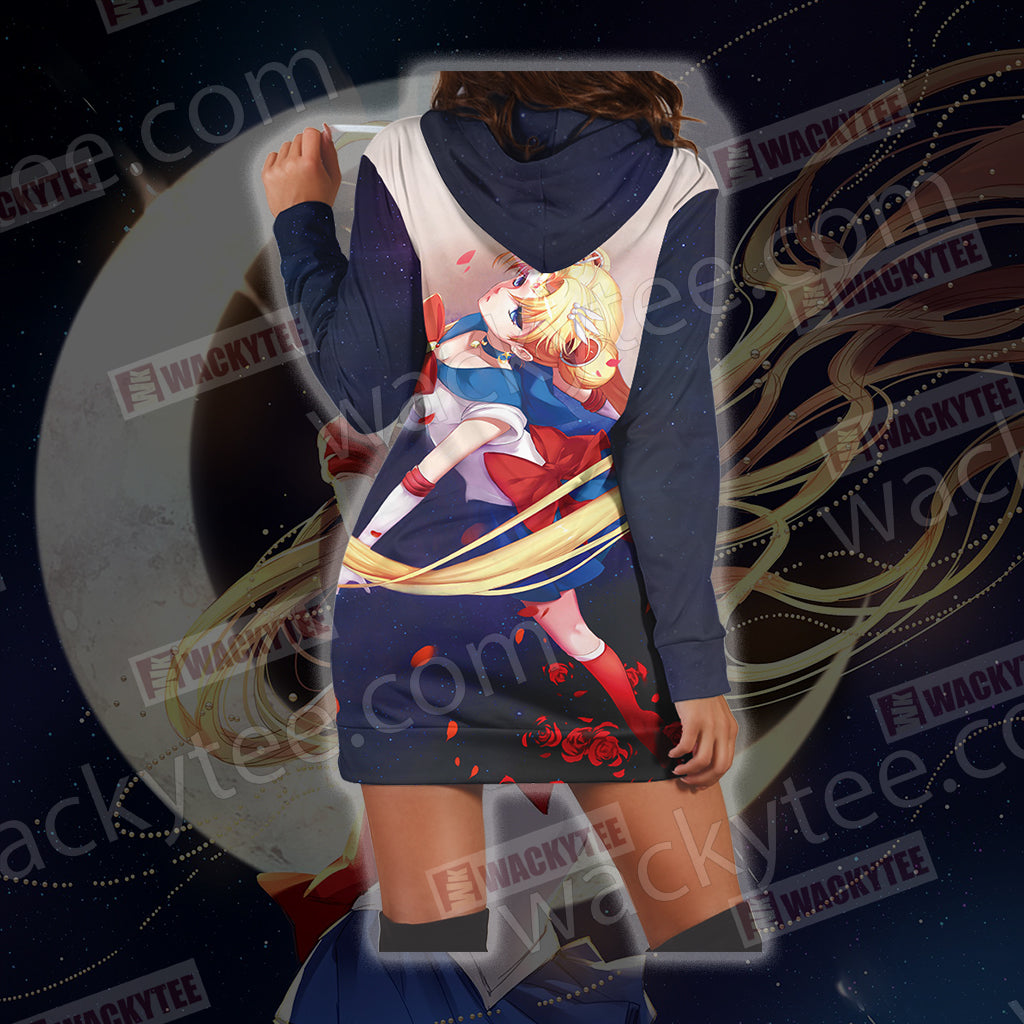 Sailor Moon New 3D Hoodie Dress