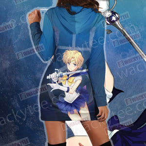 Sailor Moon Sailor Uranus 3D Hoodie Dress