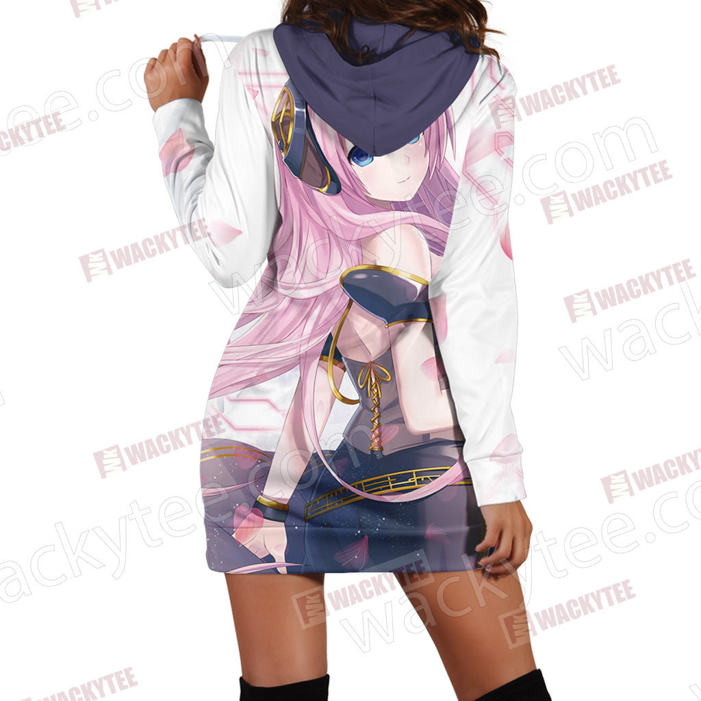 Megurine Luka New 3D Hoodie Dress