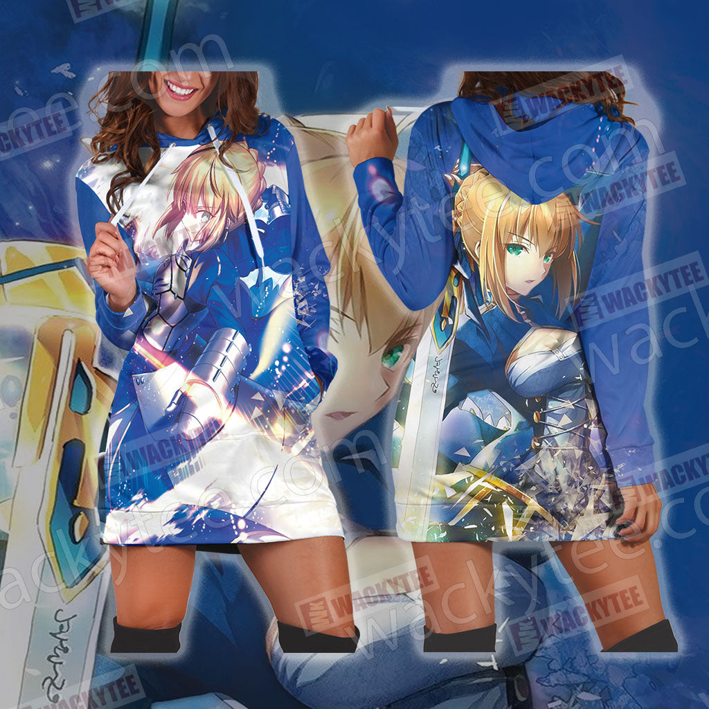 Fate/ Stay Night - Saber 3D Hoodie Dress