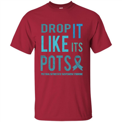 Drop It Like Its POTS T-shirt Cardinal