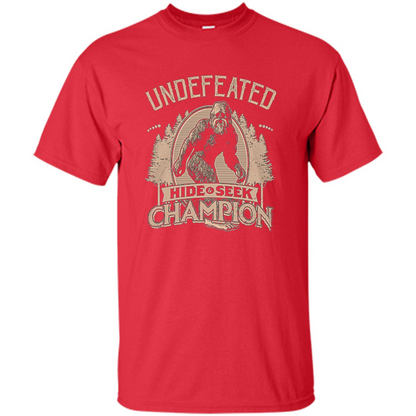 Undefeated Hide Seek Champion T-shirt Red