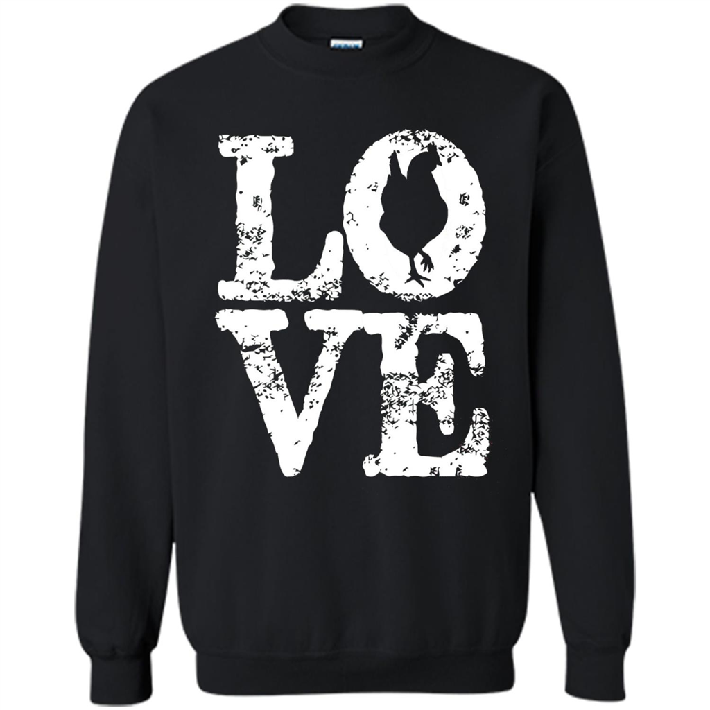Chickens T-shirt I Love Chickens T-Shirt Black