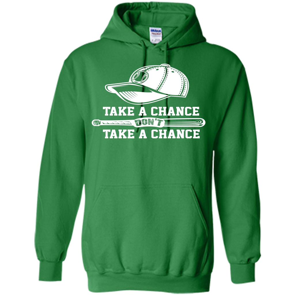 Football T-shirt Take A Chance Don't Take A Chance Irish Green