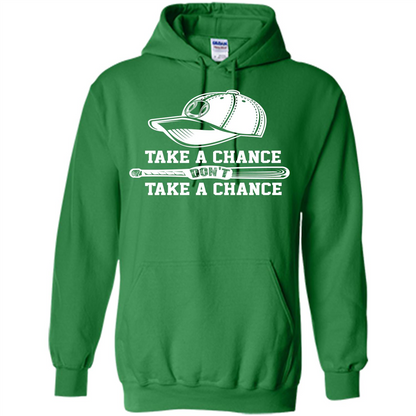 Football T-shirt Take A Chance Don't Take A Chance Irish Green