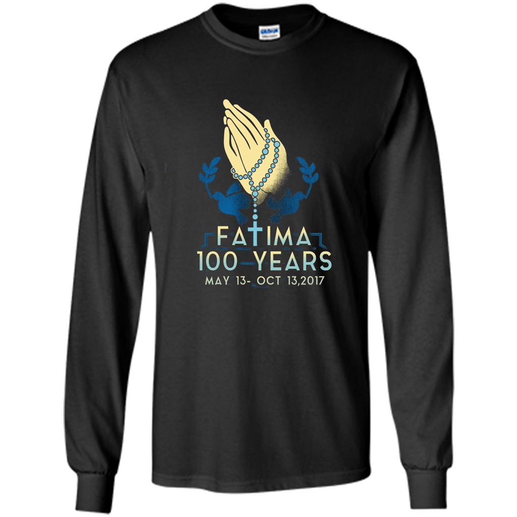 Fatima 100 Years T-shirt Black