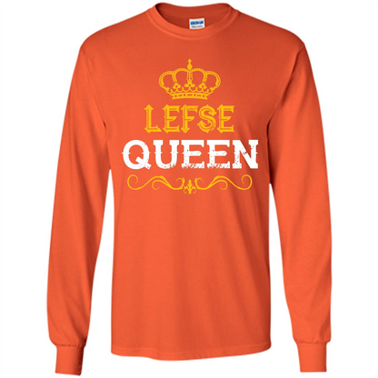Norsland T-shirt Lefse Queen T-shirt Orange