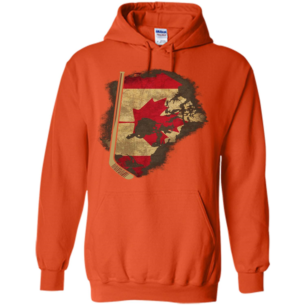 Canada Hockey T-shirt Orange