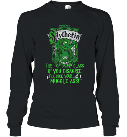 Harry Potter Quotes Slytherin Long Sleeve T-Shirt Long Sleeve T-Shirt Black