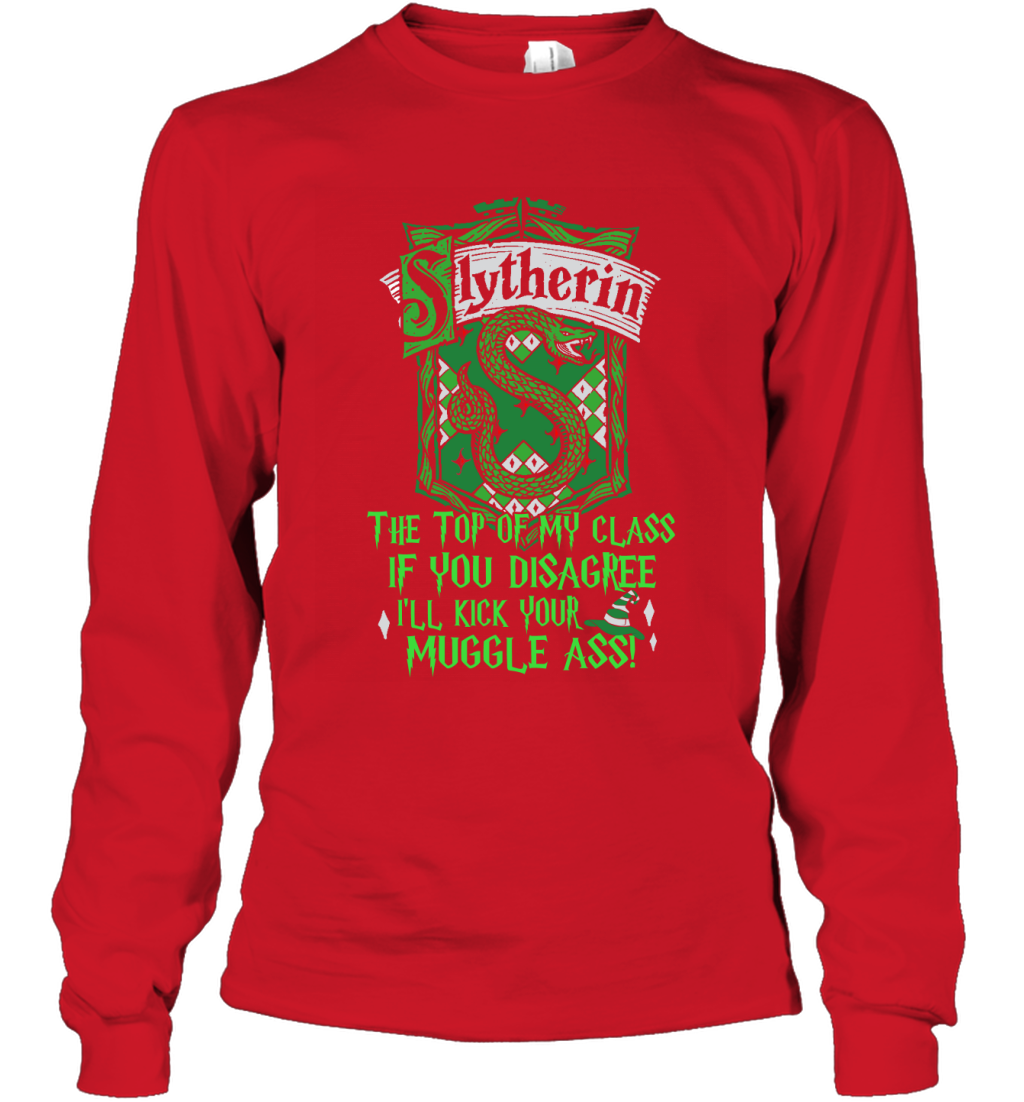Harry Potter Quotes Slytherin Long Sleeve T-Shirt Long Sleeve T-Shirt Red