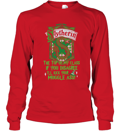 Harry Potter Quotes Slytherin Long Sleeve T-Shirt Long Sleeve T-Shirt Red