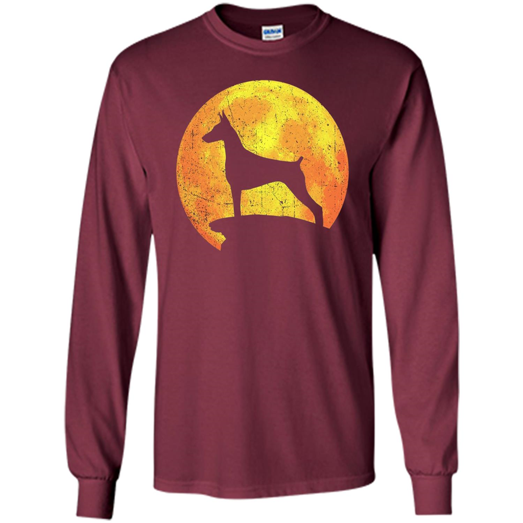 Dog Orange Halloween Costume T-shirt Maroon