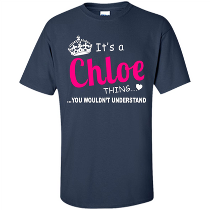 It's Chloe Thing T-shirt Navy