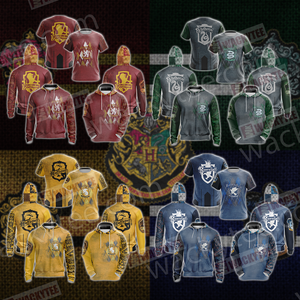 Harry Potter - Gryffindor House Unisex 3D Hoodie