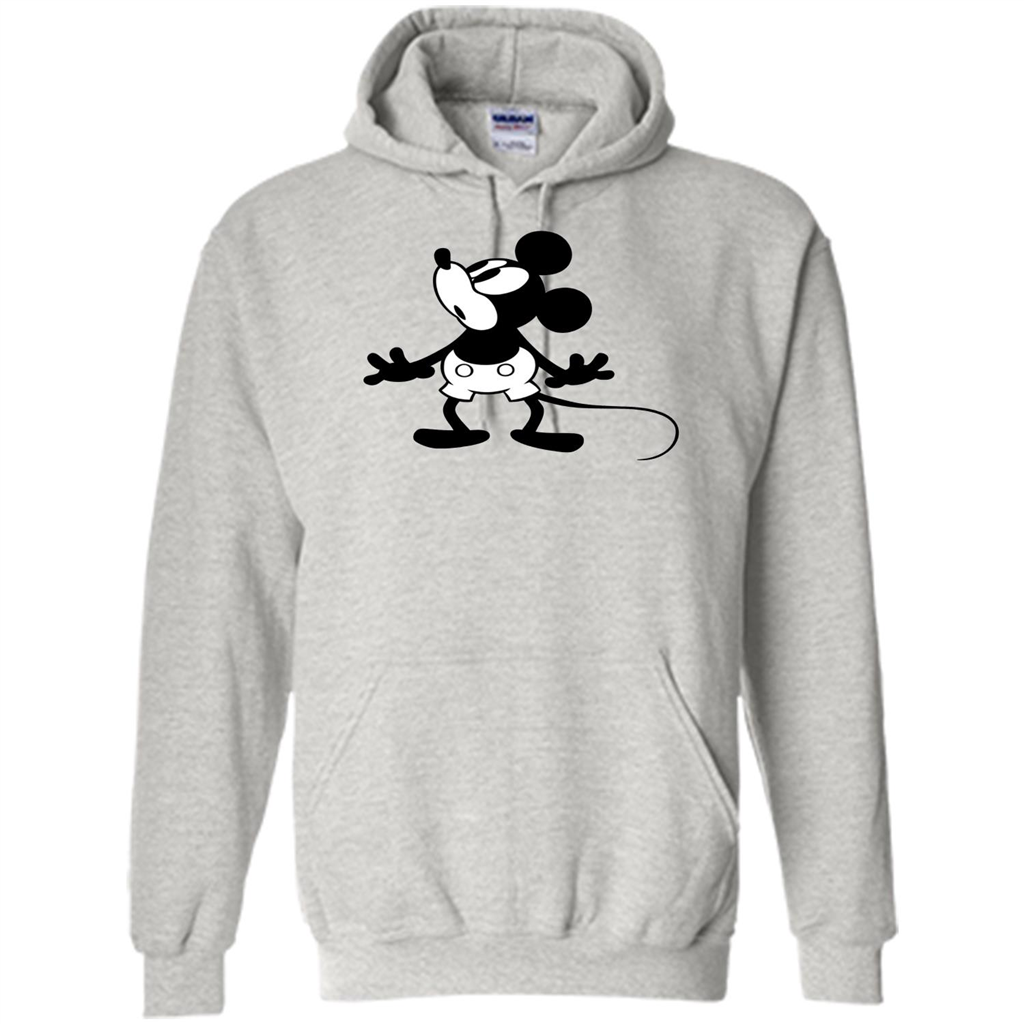 Disney Classic Mickey Mouse Graphic T-shirt Ash