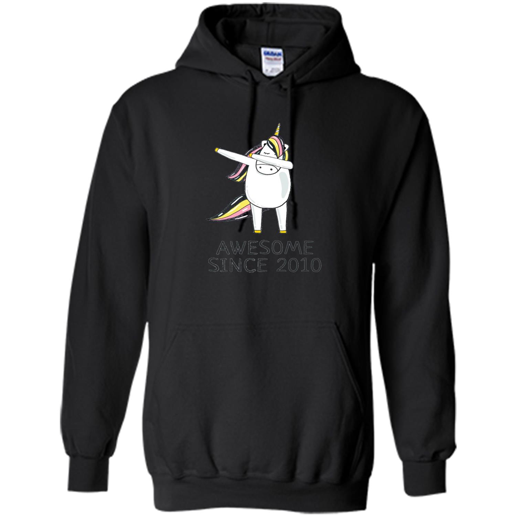 Awesome Since 2010 T-shirt Born In 2010 Black