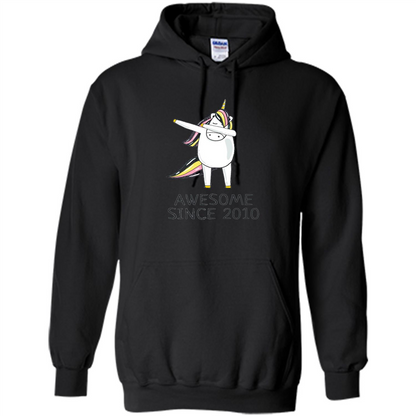 Awesome Since 2010 T-shirt Born In 2010 Black
