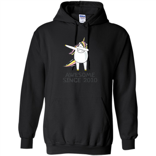 Awesome Since 2010 T-shirt Born In 2010 Black