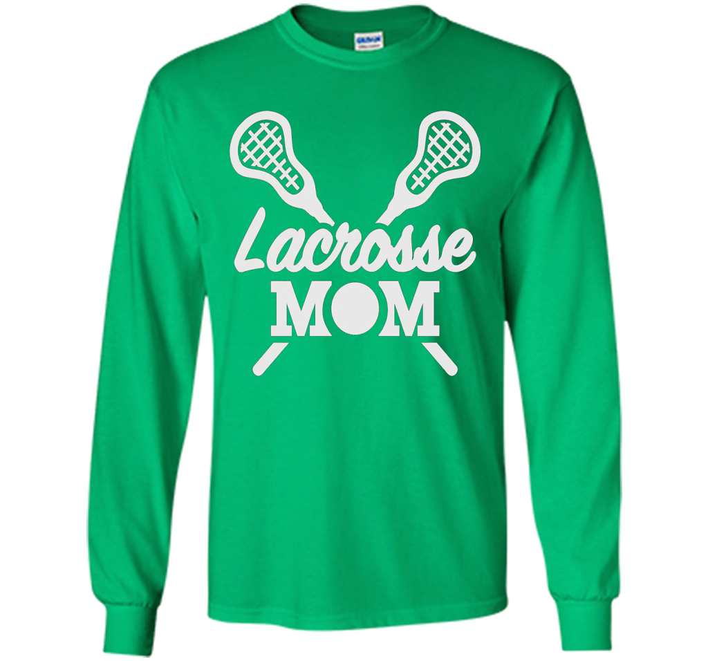 Lacrosse Mom T Shirt cool shirt Irish Green
