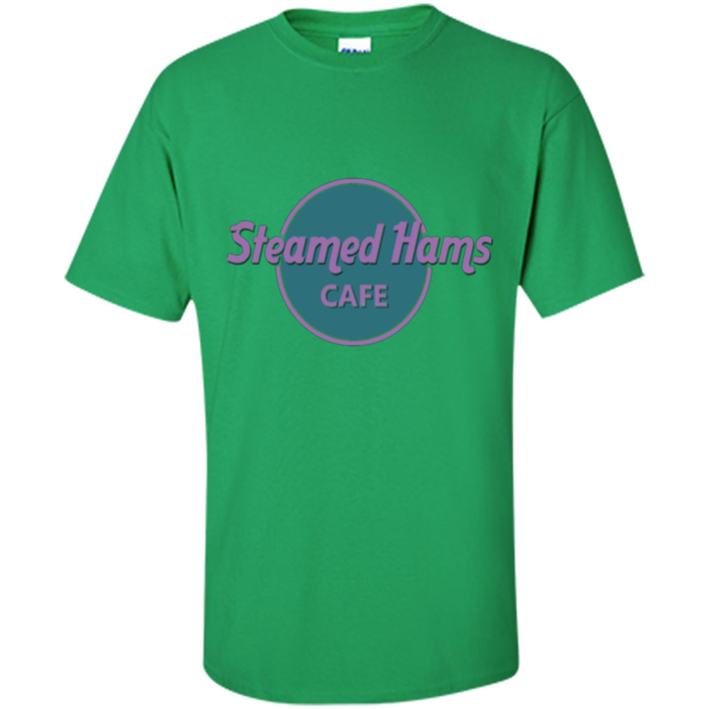 Steamed Hams Cafe T-shirt Irish Green