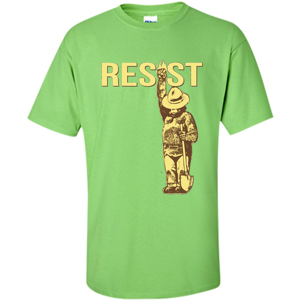 Resist T-shirt National Park Resist Lime