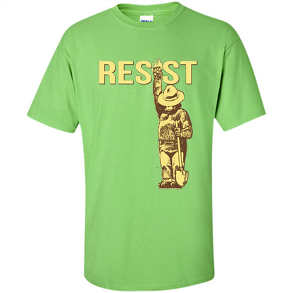 Resist T-shirt National Park Resist Lime