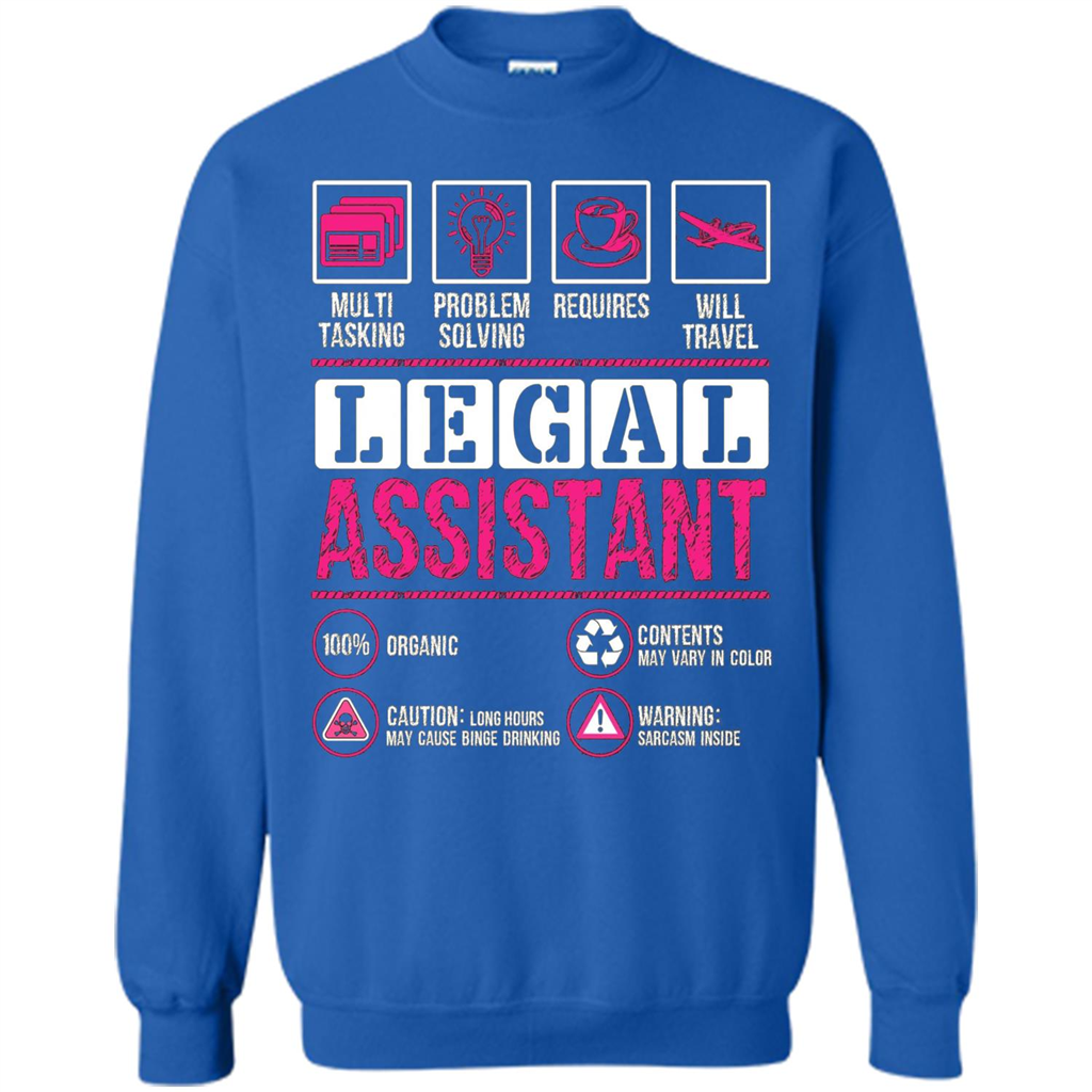 Legal Assistant T-shirt Funny Legal Assistant T-shirt Royal