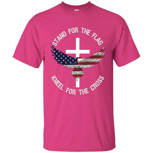 Stand For The Flag Kneel For The Cross T-shirt