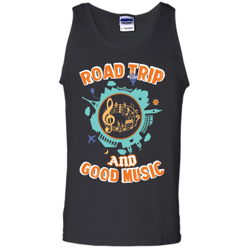 Road Trip And Good Music T-shirt Royal