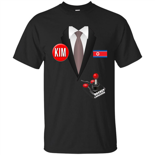 North Korea Halloween T-Shirt Rocket Launcher Black