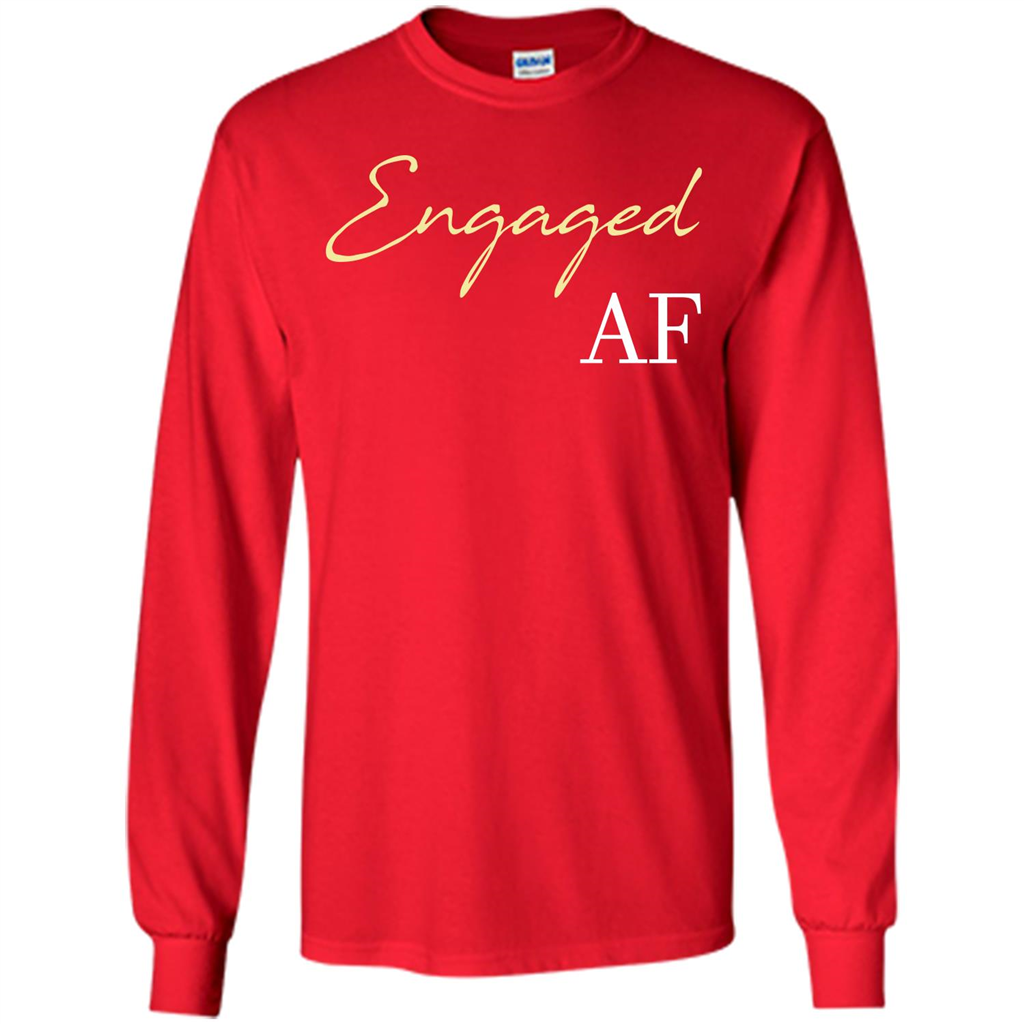 Engaged AF T-shirt Red