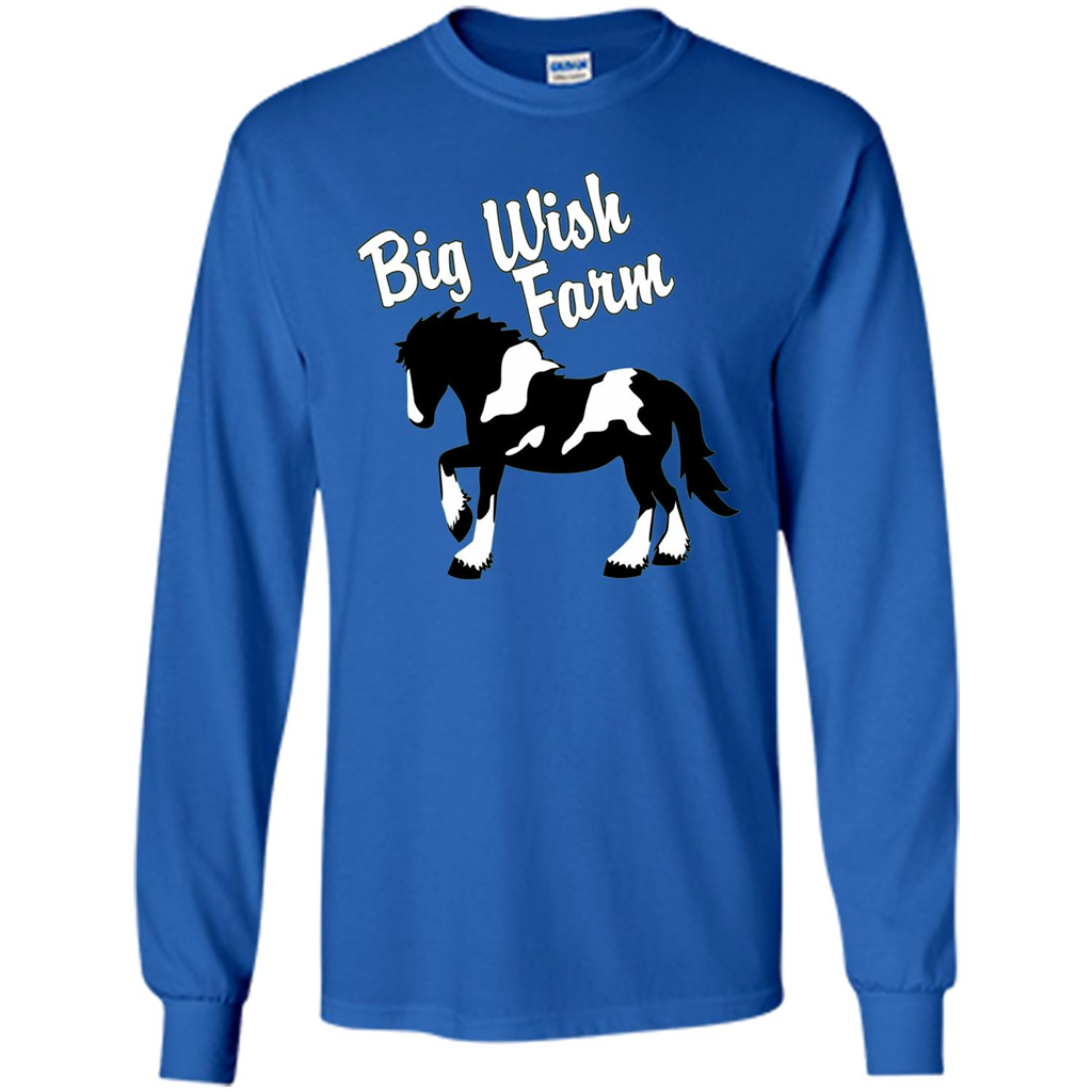 Farmer T-shirt Big Wish Farm T-Shirts Royal
