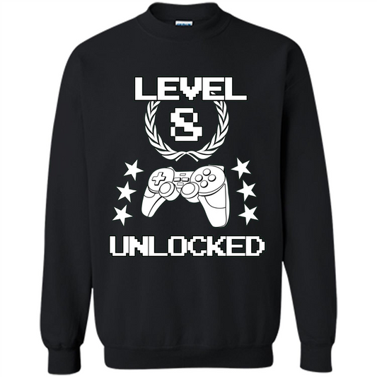 Video Game T-shirt Legendary Gamers 8th Unlocked T-shirt Orange