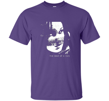 The Head of a Girl (official) Band Summer T shirt Casual Top t-shirt Purple