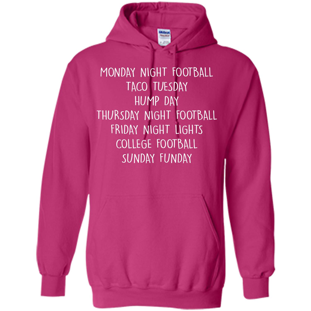 Football T-shirt Monday Night Football Taco Tuesday Heliconia