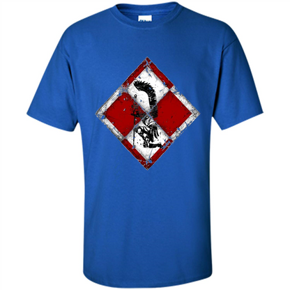 Szachownica Lotnicza t-Shirt Royal