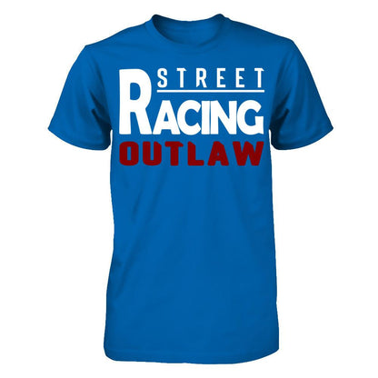 Street Racing Outlaw Gildan - Short Sleeve Tee Royal