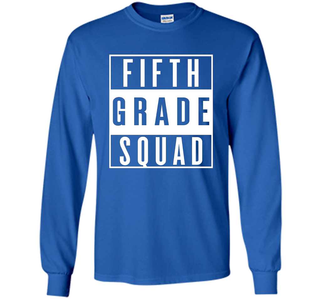 Fifth Grade Squad T-shirt Royal