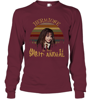 Hermione Is My Spirit Animal Harry Potter Fan Long Sleeve T-Shirt
