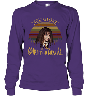 Hermione Is My Spirit Animal Harry Potter Fan Long Sleeve T-Shirt
